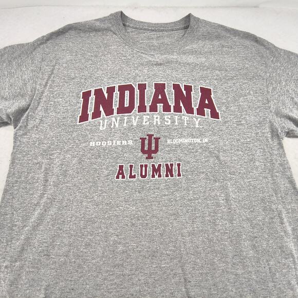 Indiana Other - Indiana University Alumni Crew Neck College Shirt Mens Size Medium M Gray